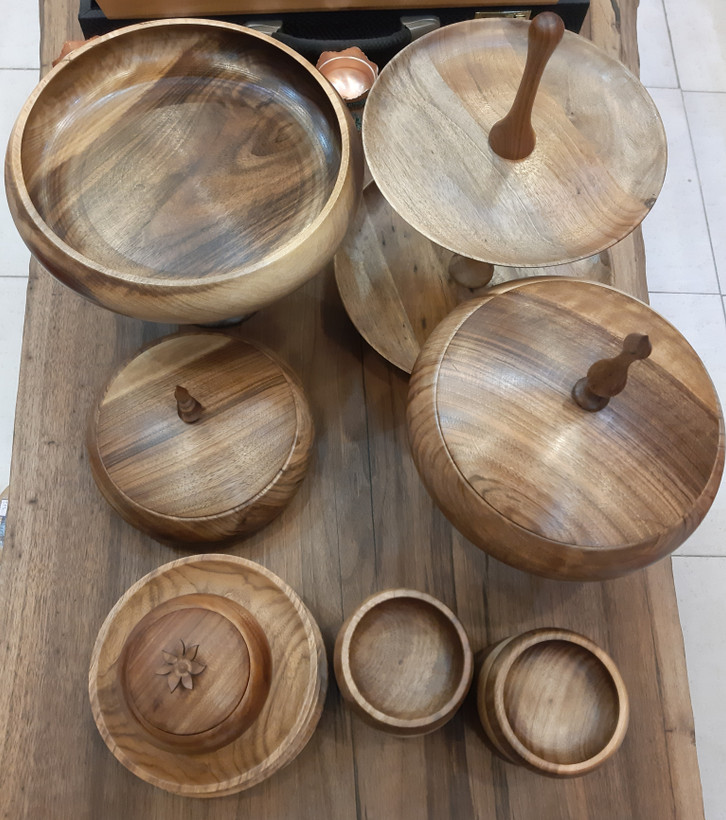 سرویس پذیرایی چوبی چوب گردو