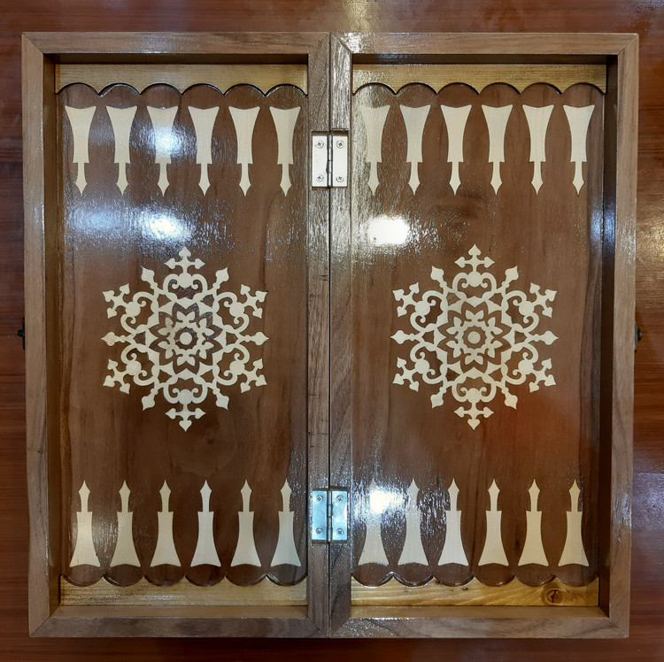 تخته نرد و شطرنج چوبی